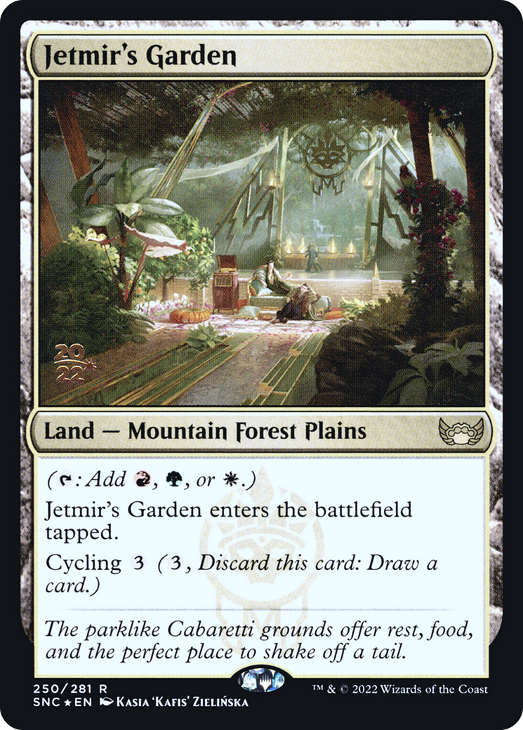 Jetmir's Garden (PRE-250S) - Streets of New Capenna Promos Foil