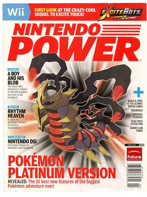 Nintendo Power Magazine # 240 Pokemon Platinum 2009