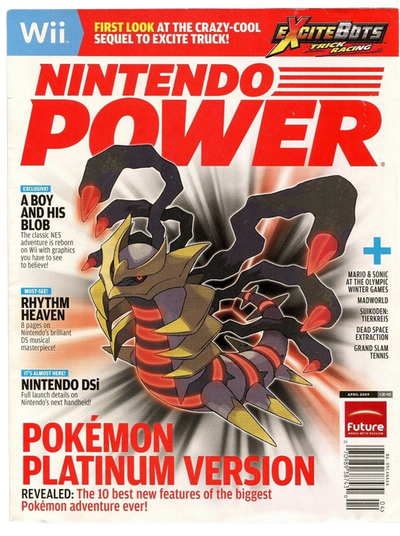 Nintendo Power Magazine # 240 Pokemon Platinum 2009