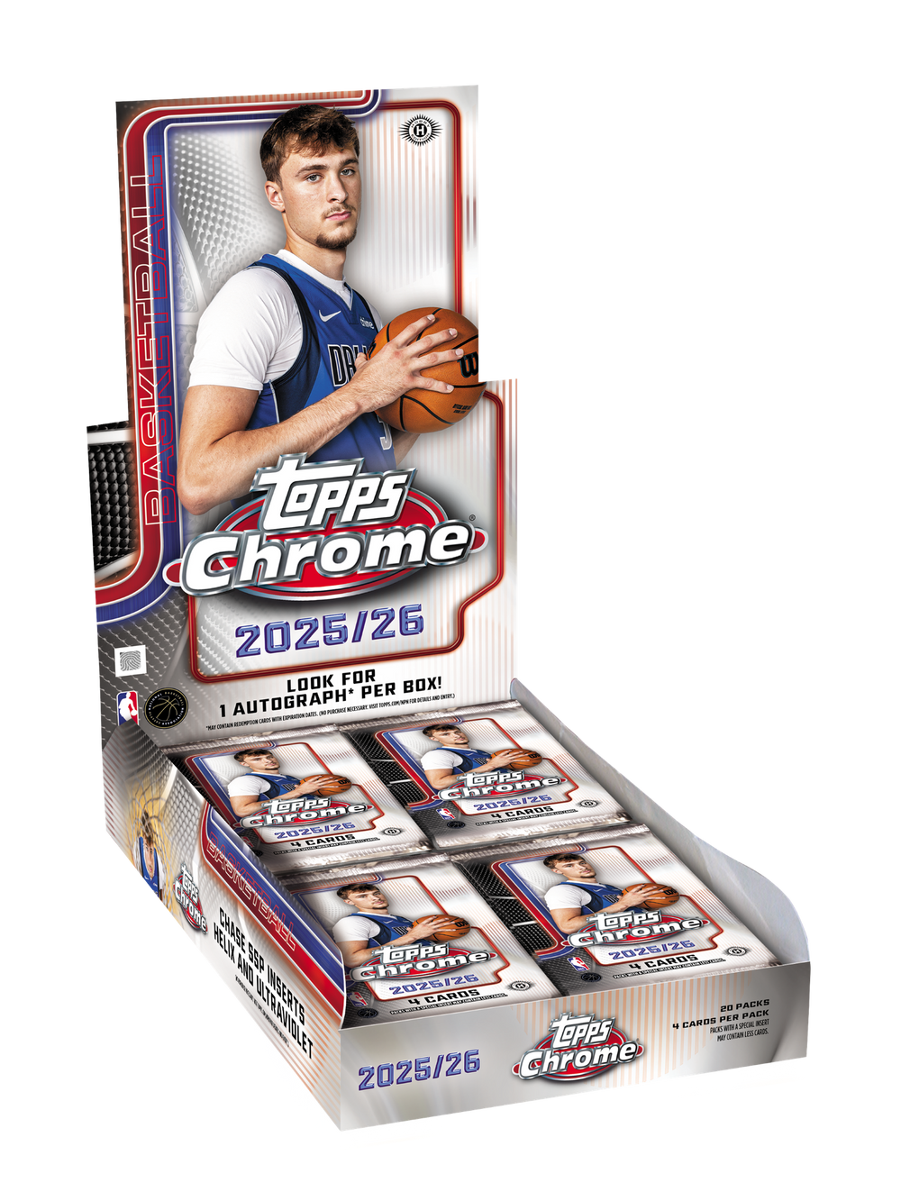2025/26 Topps Chrome Basketball Hobby Box