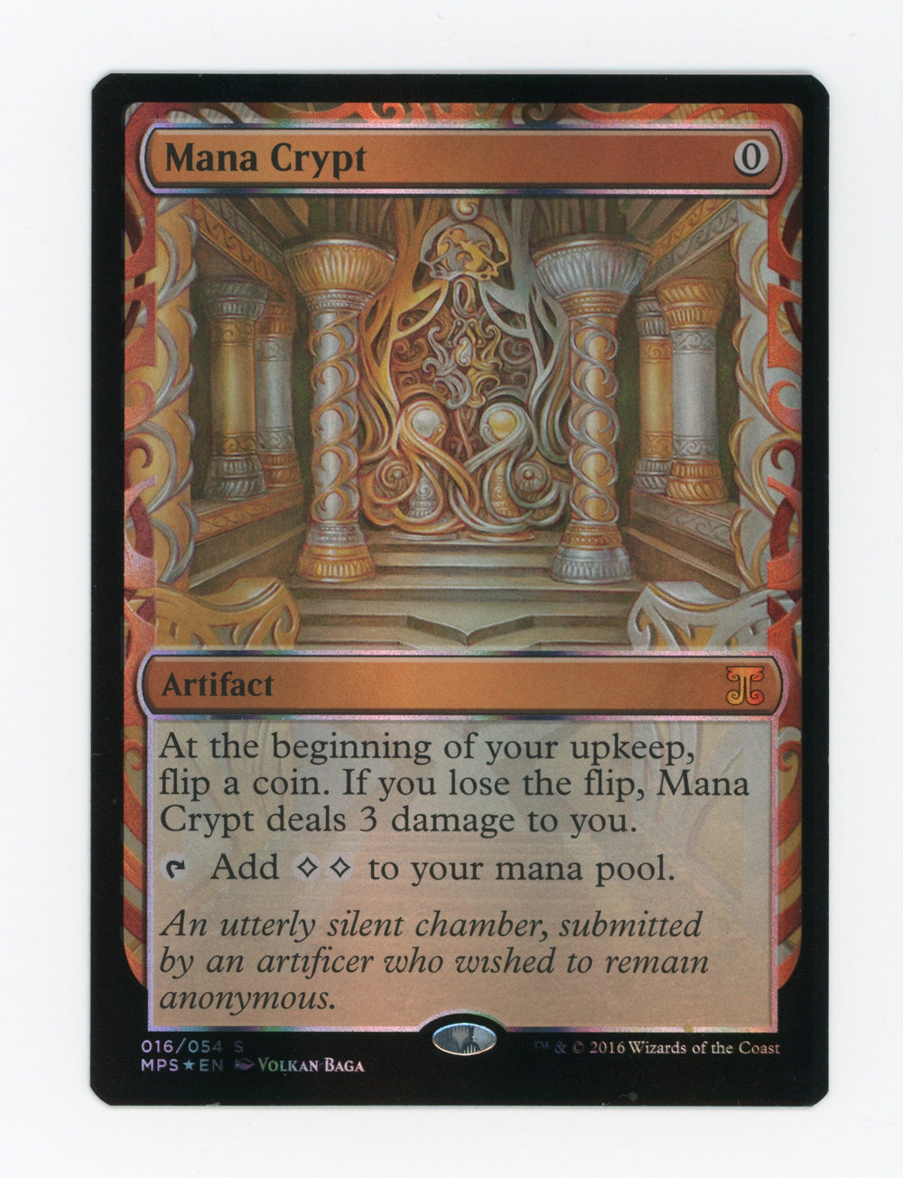 Mana Crypt — Masterpiece Series|Foil — ID 17685