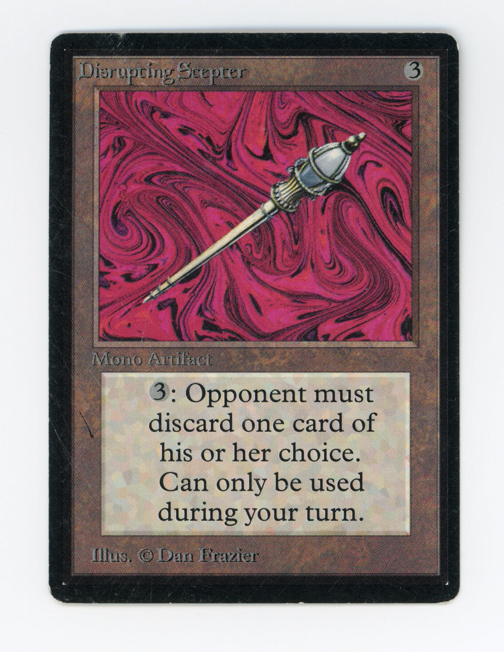 Disrupting Scepter — Damaged — ID 17778