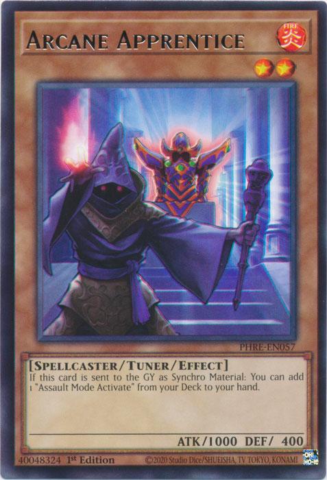 Arcane Apprentice - PHRE-EN057 - Rare - 1st Edition