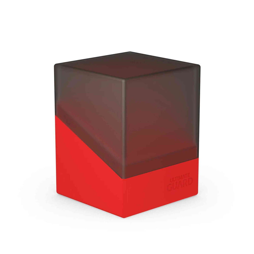 Ultimate Guard Synergy Boulder Deck Case - 100+ - Black/Red