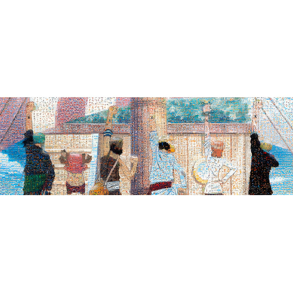 One Piece Puzzle: Ensky Puzzle- Mosaic Art [Sign of Friends]