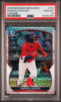 2023 Bowman Chrome Mega Marcelo Mayer #107 Chrome PSA 10
