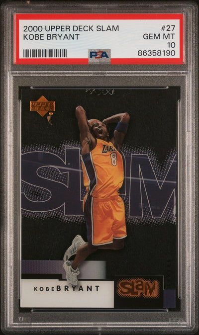 2000 Upper Deck Slam #27 Kobe Bryant PSA 10 POP 16