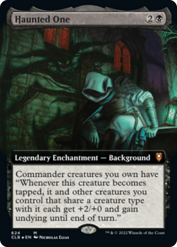 Haunted One (CLB-624) - Commander Legends: Battle for Baldur's Gate: (Extended Art) Foil