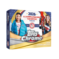 2026 Topps Chrome US Olympic & Paralympic Hopefuls Hobby Box