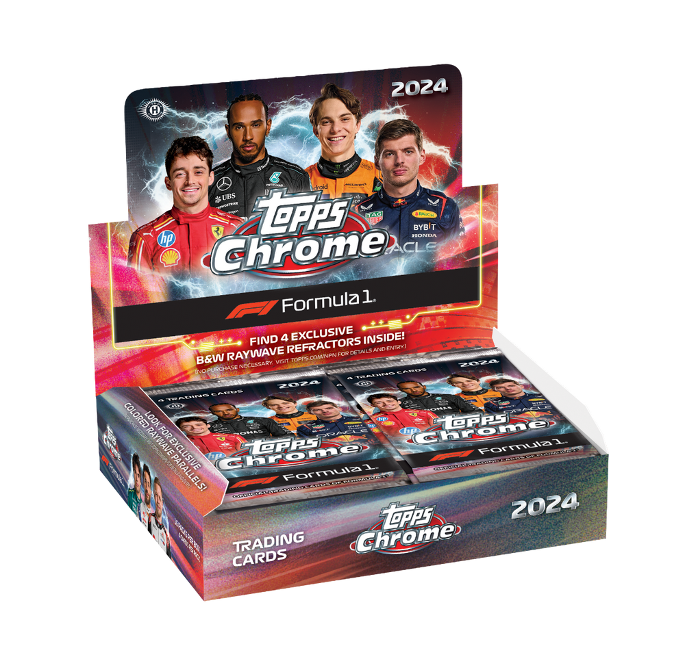 2024 Topps Chrome Formula 1 Racing Qualifying Lap Box