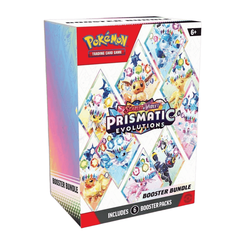 Pokemon Scarlet Violet Prismatic Evolutions Booster Bundle