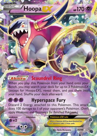 Hoopa EX (36/98) - XY  Ancient Origins Holofoil