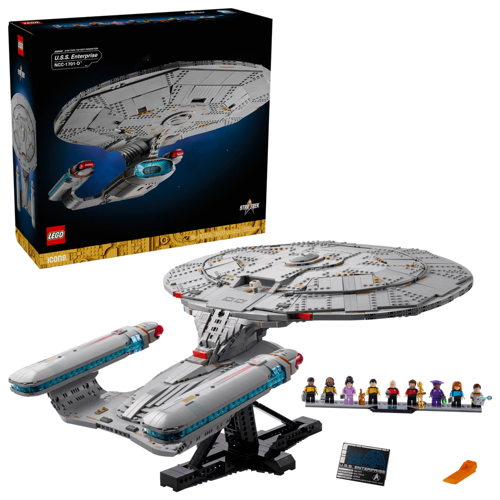 Lego Icons - Star Trek: U.S.S. Enterprise NCC-1701-D - #10356