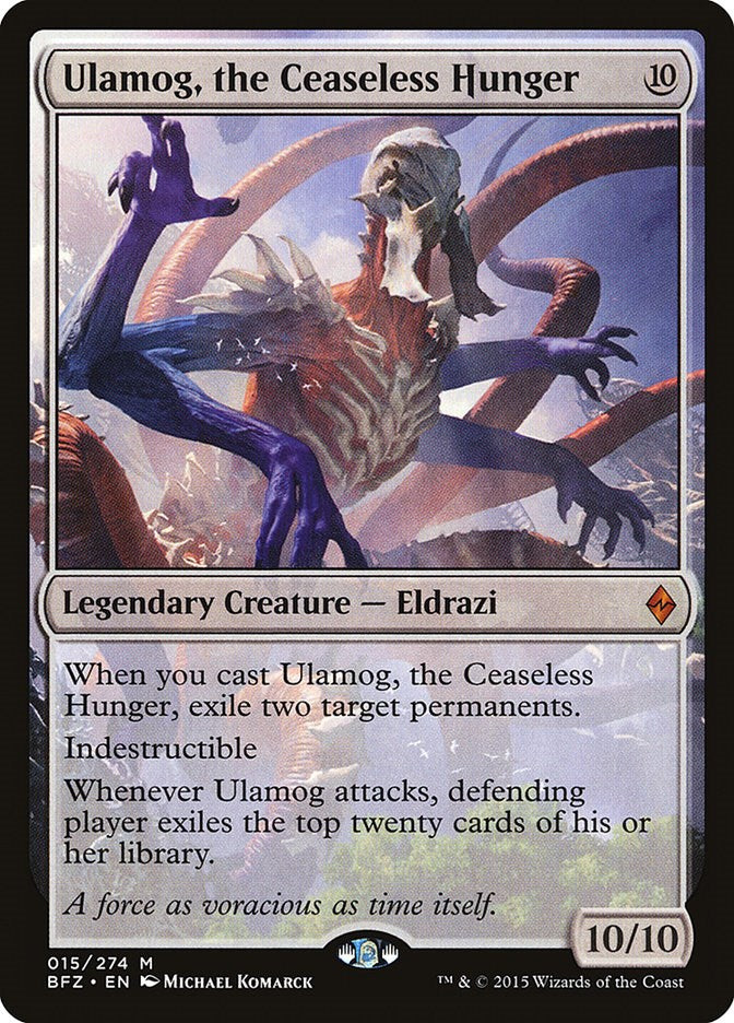 Ulamog, the Ceaseless Hunger - 15 - (Battle for Zendikar)