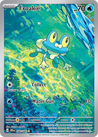 Froakie - 088/086 - Illustration Rare [me04-088] [Ultra]