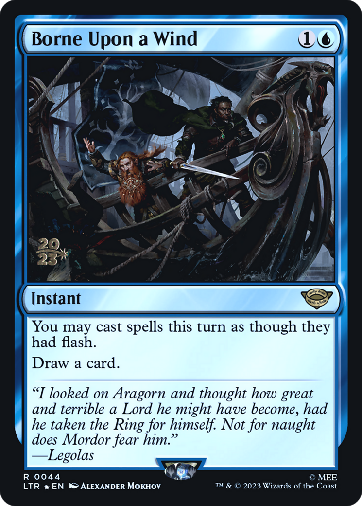 Borne Upon a Wind (PRE-44S) - Tales of Middle-earth Promos Foil