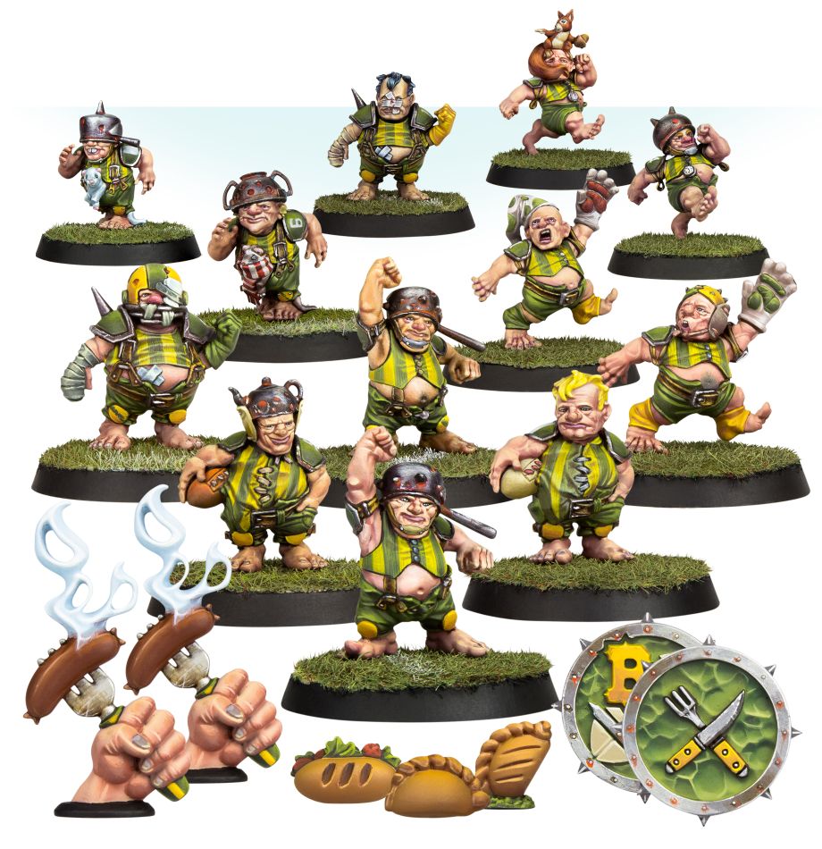 Blood Bowl : Greenfield Grasshuggers - Halfling Blood Bowl Team