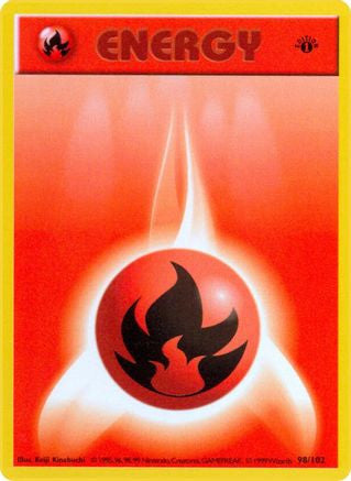 Fire Energy 98 Shadowless 1st Edition