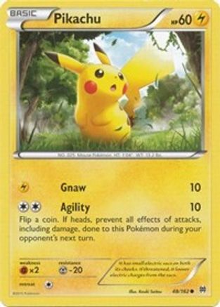Pikachu (48/162) - XY  BREAKthrough