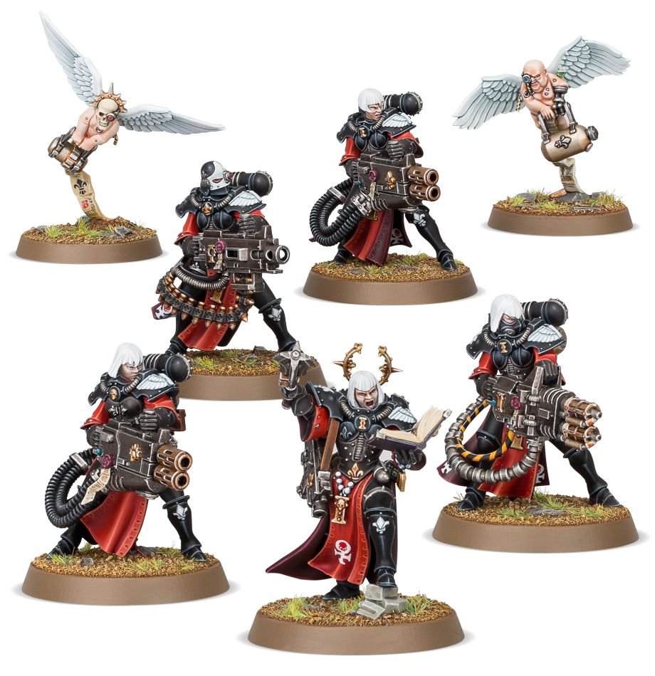 Warhammer 40000 Adepta Sororitas Retributor Squad
