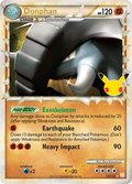 Donphan 107 25 Celebrations Classic Collection Holofoil