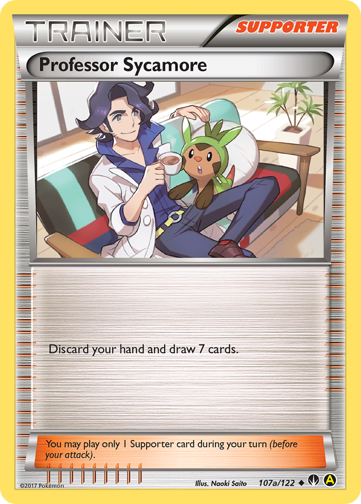 Professor Sycamore 107a 122 Breakpoint Holofoil