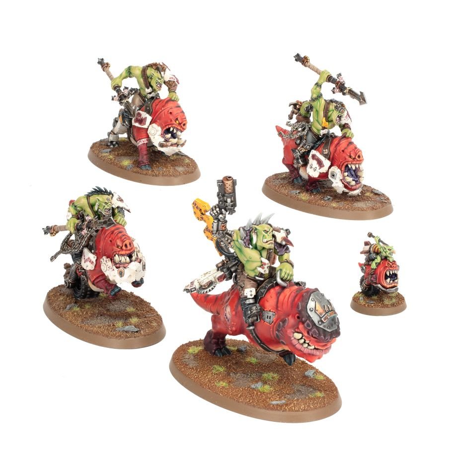 Warhammer 40000 Orks : Squighog Boyz