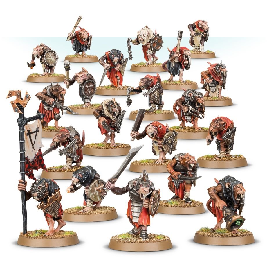 Warhammer Age of Sigmar Skaven Clanrats (2018)