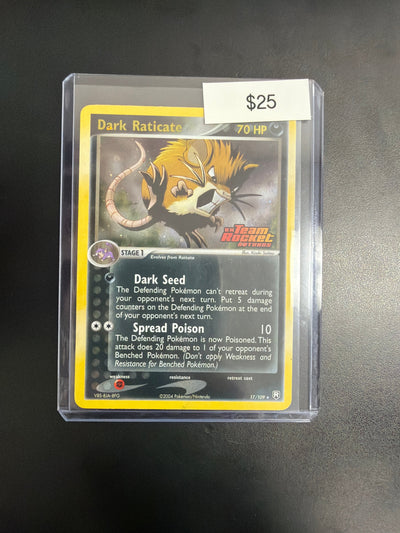 Pokemon Dark Raticate 17/109