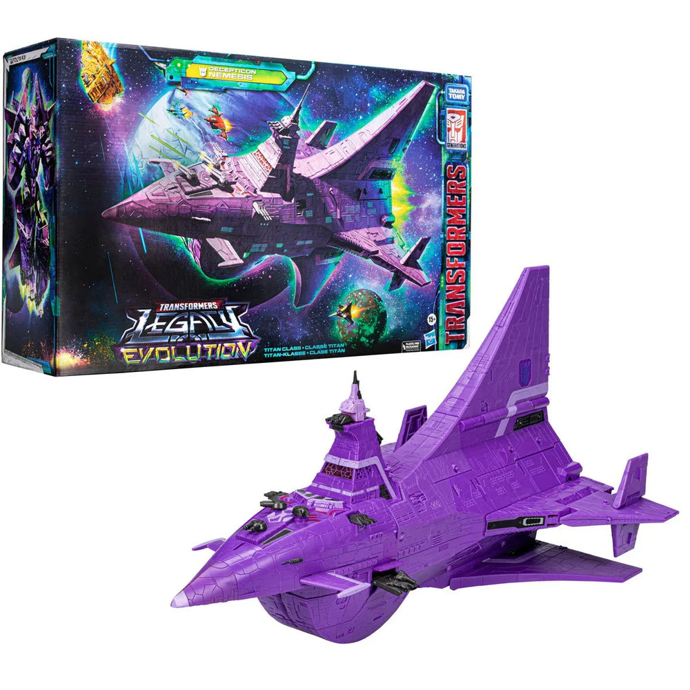 Transformers Legacy - Evolution Titan Decepticon Nemesis - Shipping Now!