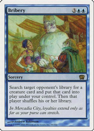 Bribery (8ED-064) - 8th Edition Foil