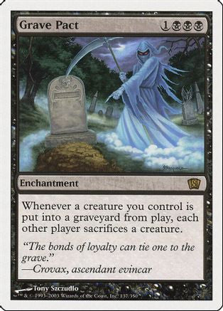 Grave Pact (8ED-137) - 8th Edition Foil