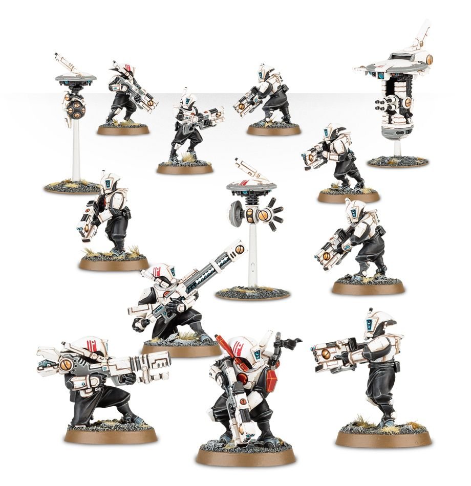Warhammer 40000 T'au Empire Pathfinder Team