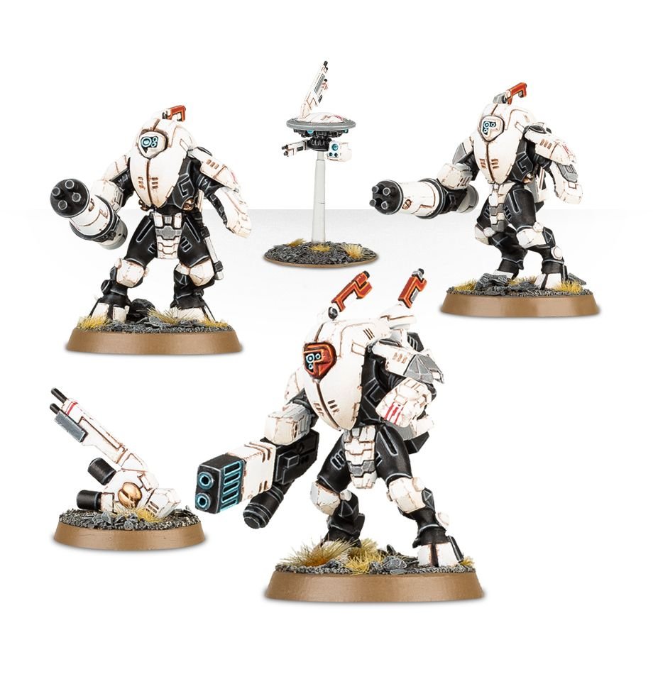 Warhammer 40000 T'au Empire Stealth Battlesuits
