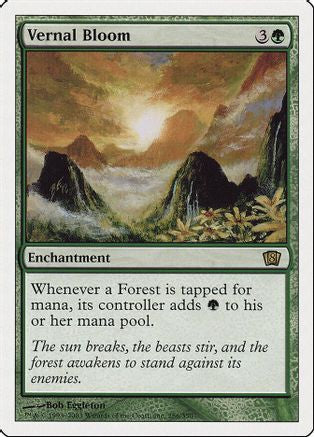 Vernal Bloom (8ED-286) - 8th Edition Foil