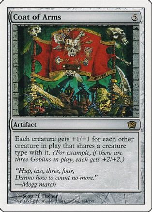 Coat of Arms (8ED-294) - 8th Edition Foil