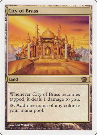 City of Brass (8ED-322) - 8th Edition Foil