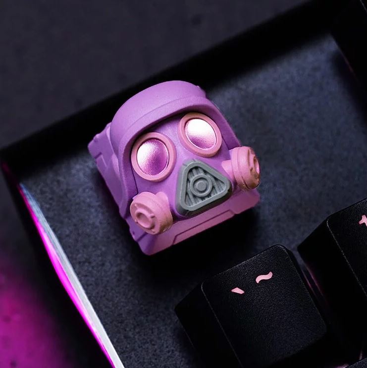 Hot Keys Project HKP Executioner Purple Pink Artisan Keycap