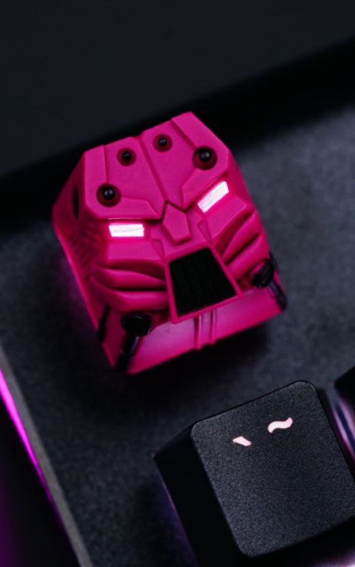 Hot Keys Project HKP Warmaster Hot Pink Artisan Keycap