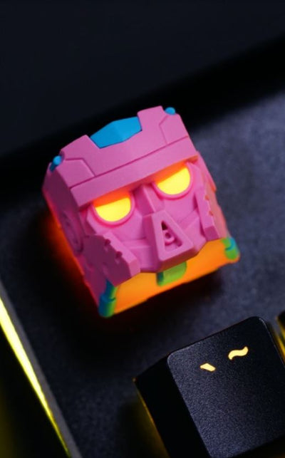 Hot Keys Project HKP Trooper Pink Artisan Keycap