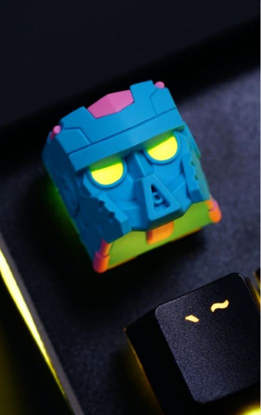Hot Keys Project HKP Trooper Blue Artisan Keycap