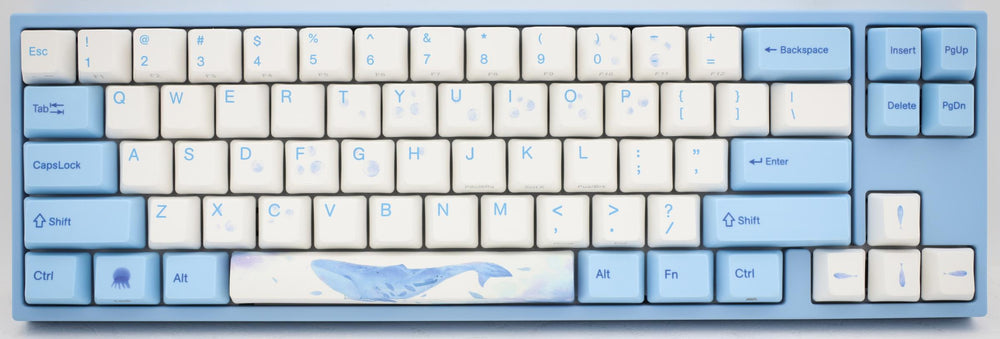 Ducky x Varmilo MIYA Pro Sea Melody 65% Bluetooth Dye Sub PBT Mechanical Keyboard