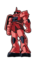 FiGPiN MS-06S Char's Zaku II (697) Collectable Enamel Pin