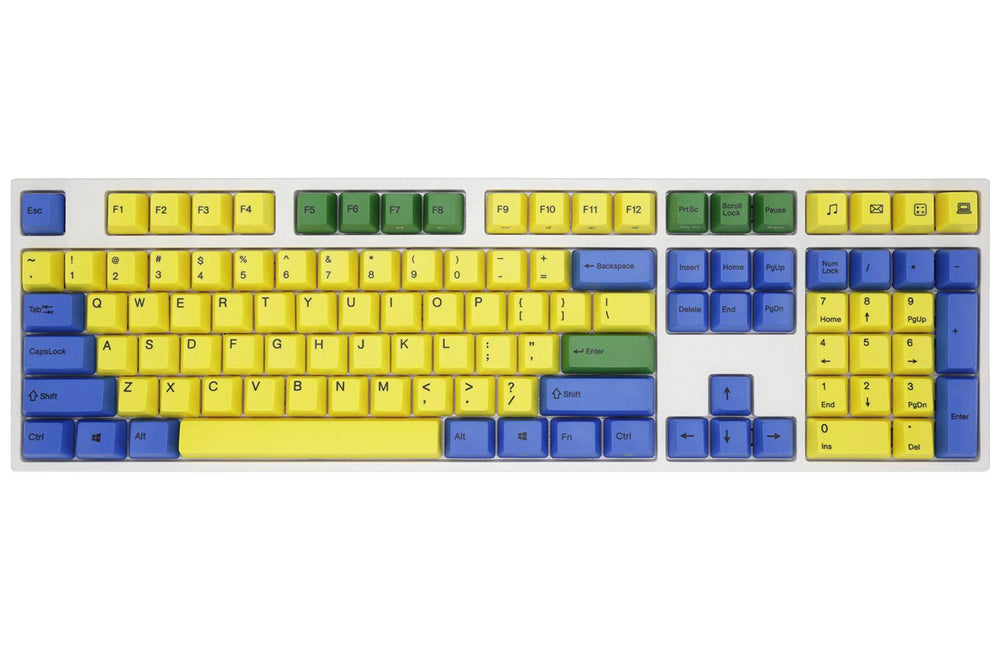 Varmilo VA108M Football / Soccer Brazil Dye Sub PBT Mechanical Keyboard