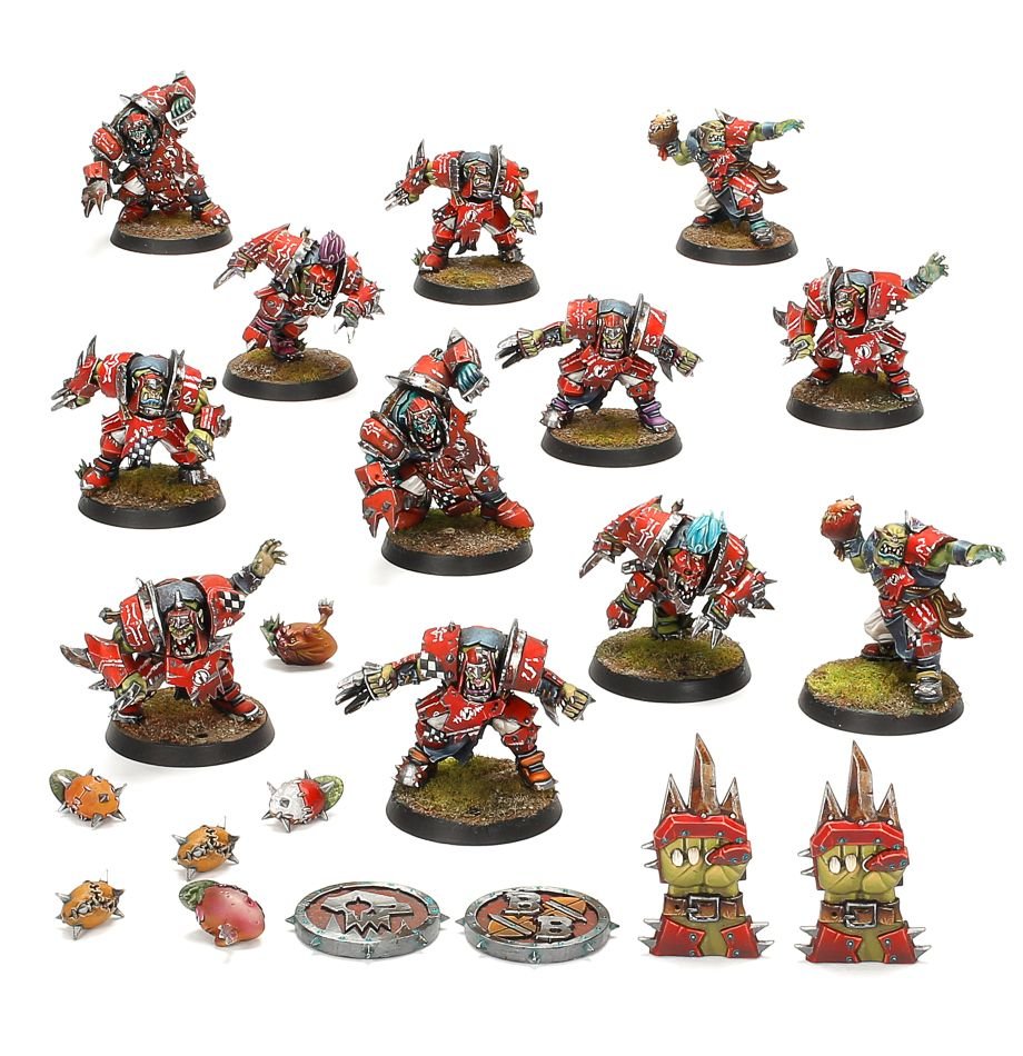 Orc Blood Bowl Team - The Gouged Eye Team