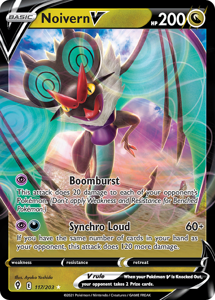 Noivern V 117 203 Evolving Skies Holofoil