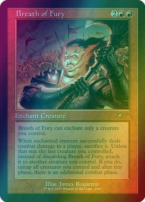 Breath of Fury [2347] [Retro Frame] [Back In My Day !] [Secret Lair Drop] [Foil]