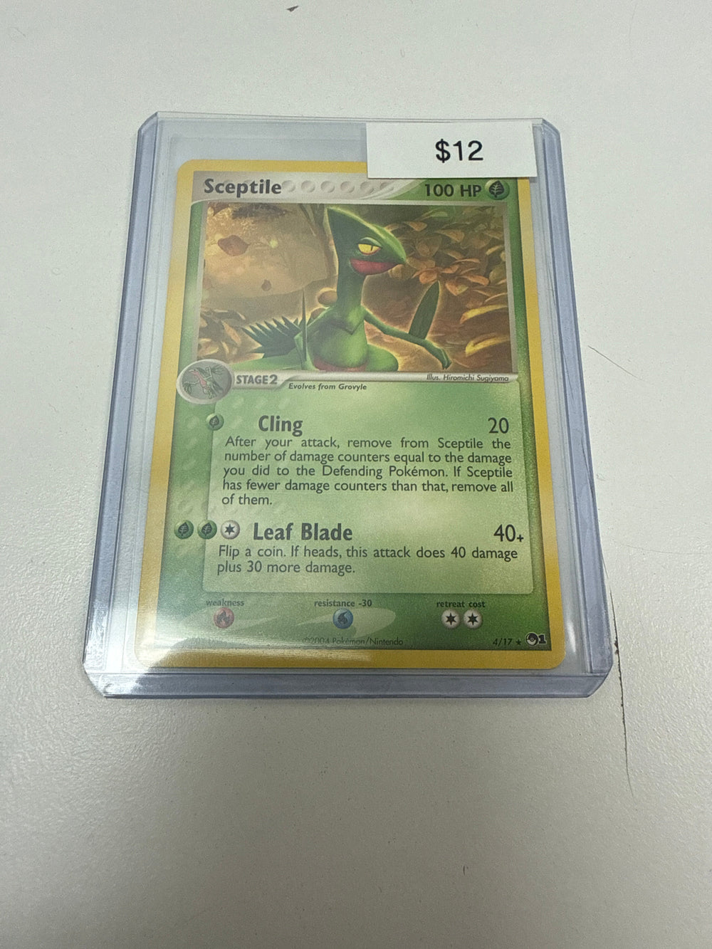 Pokemon Sceptile Non-Holo #4/17