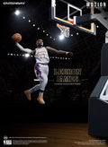 NBA Motion Masterpiece - LeBron James (White Jersey) - 1:9 Action Figure - NBA Los Angeles Lakers  - Enterbay