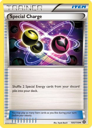 Special Charge (105/114) - XY  Steam Siege Reverse Holofoil